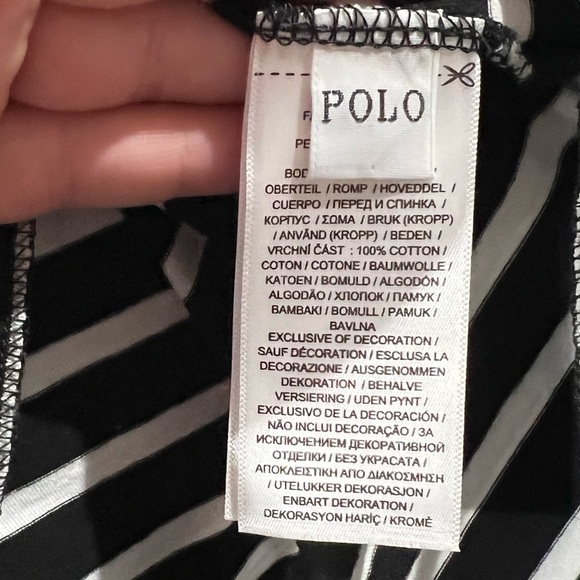 Polo Ralph Lauren Women's Pony Logo V-Neck T-Shirt, size XL - Picture 4 of 6